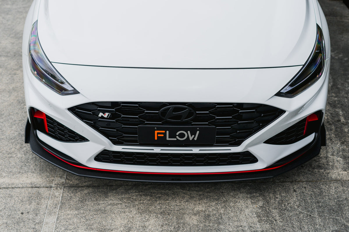 i30N Hatch PDE V6 FL2 2025+ Front Lip Splitter Winglets (Pair)