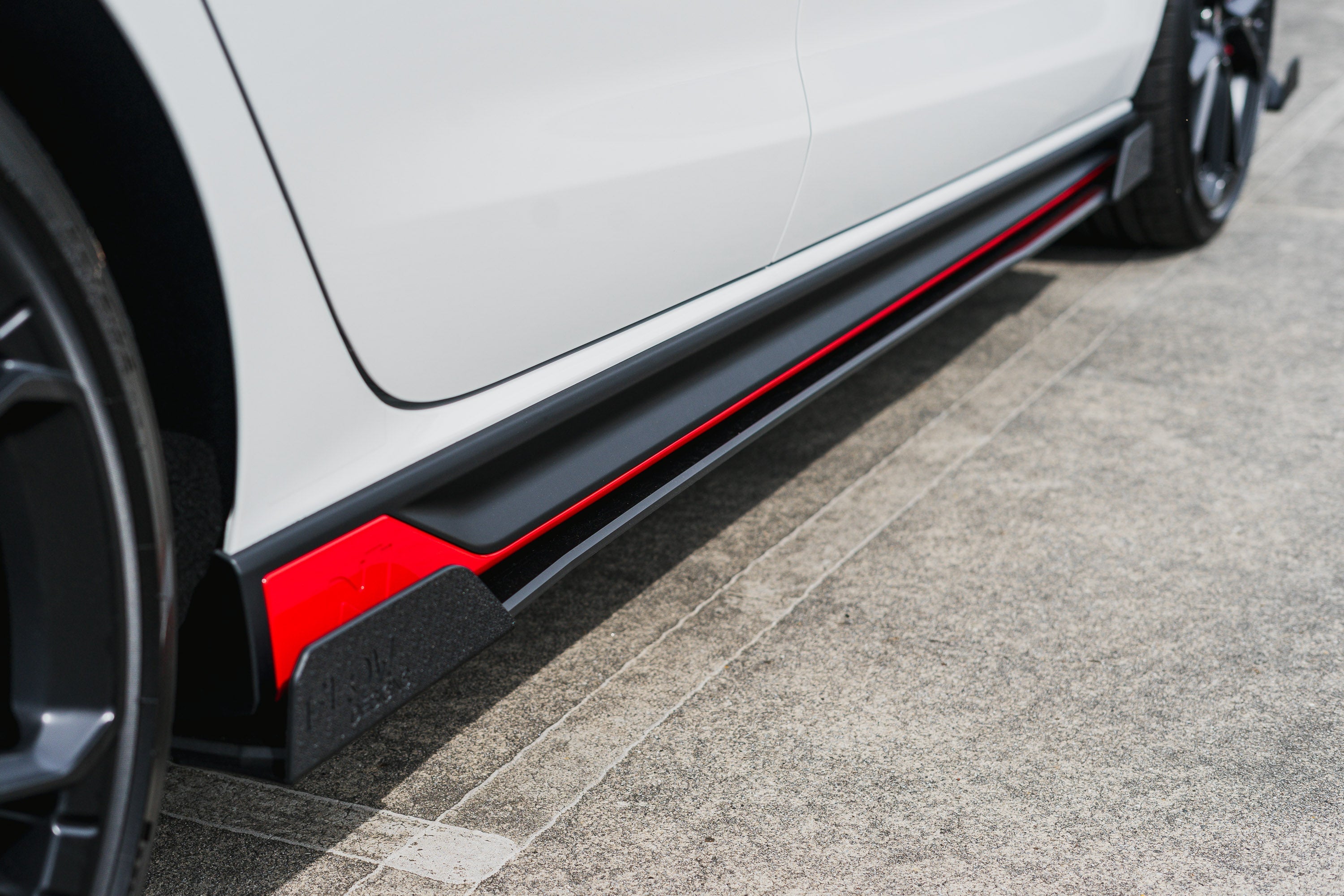 i30N Hatch PDE V6 FL2 2025+ Side Skirt Splitter Winglets (Pair)