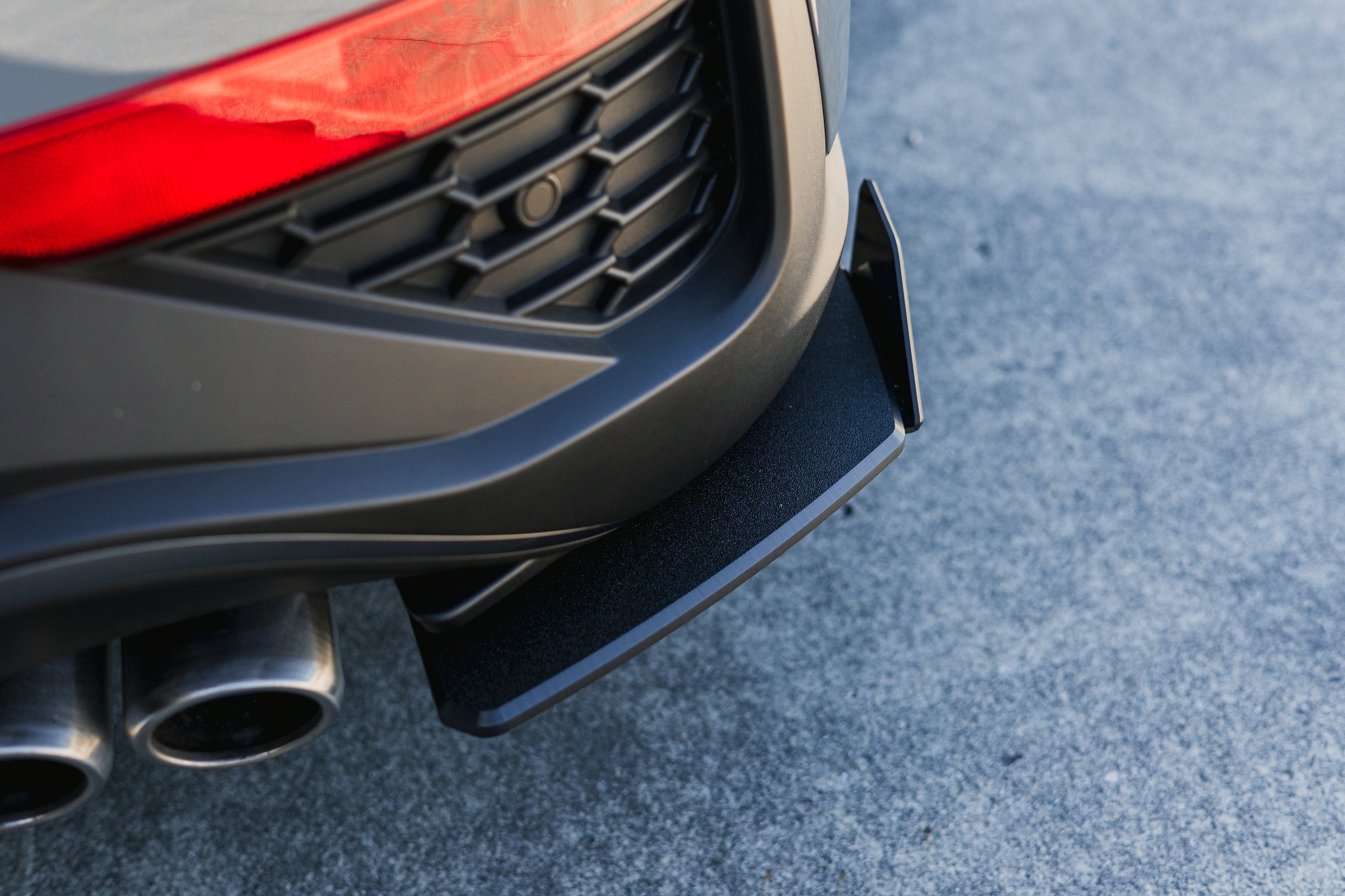 DISCONTINUED SANDED MATTE FINISH - i30N PD FL / i30N PDe V6 FL / N-Line Hatch PDe.V6 FL 2024+ Rear Spats (Pair)