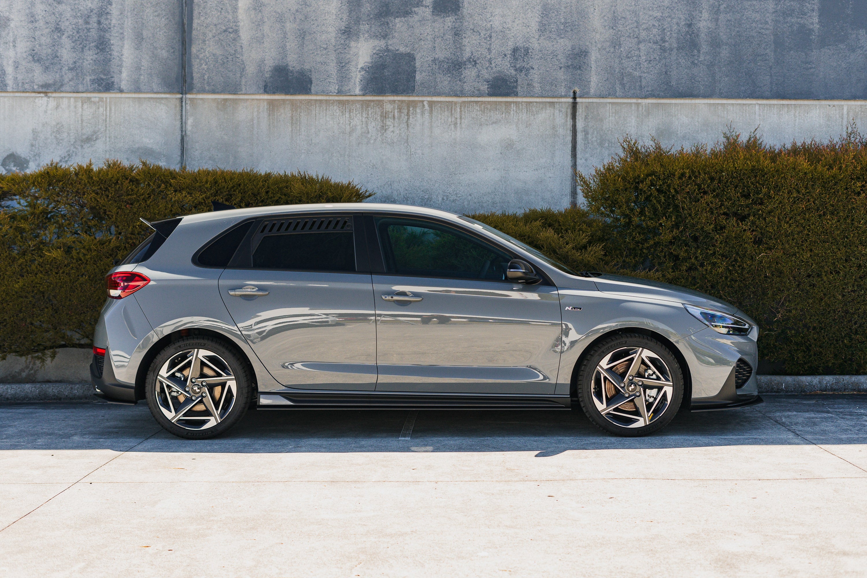 i30N-Line Hatch PDe.V6 FL 2024+ Side Skirt Splitters (Pair)
