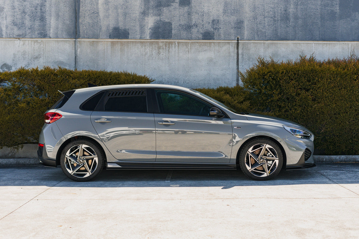 i30N-Line Hatch PDe.V6 FL 2024+ Side Skirt Splitters (Pair)