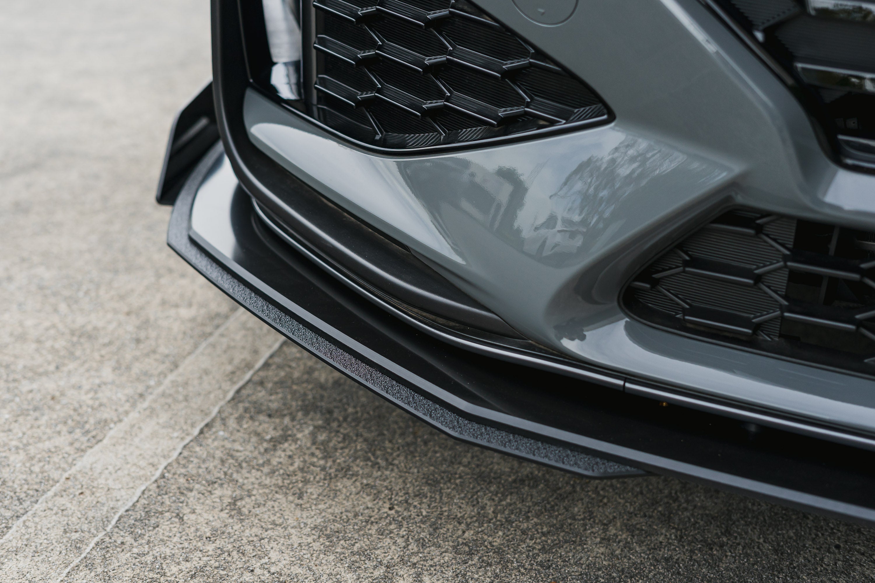 i30N-Line Hatch PDe.V6 FL 2024+ Front Lip Splitter Extensions (Pair)