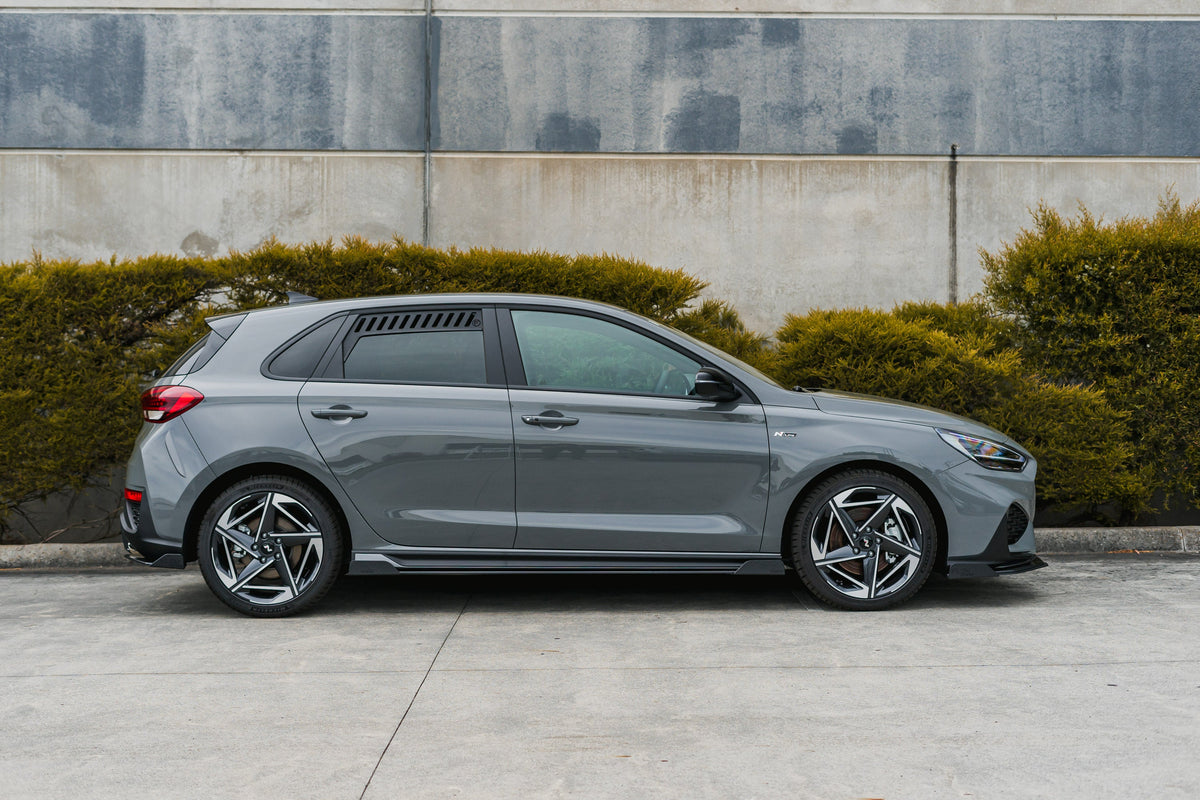 i30N-Line Hatch PDe.V6 FL 2024+ Side Skirt Splitters (Pair)