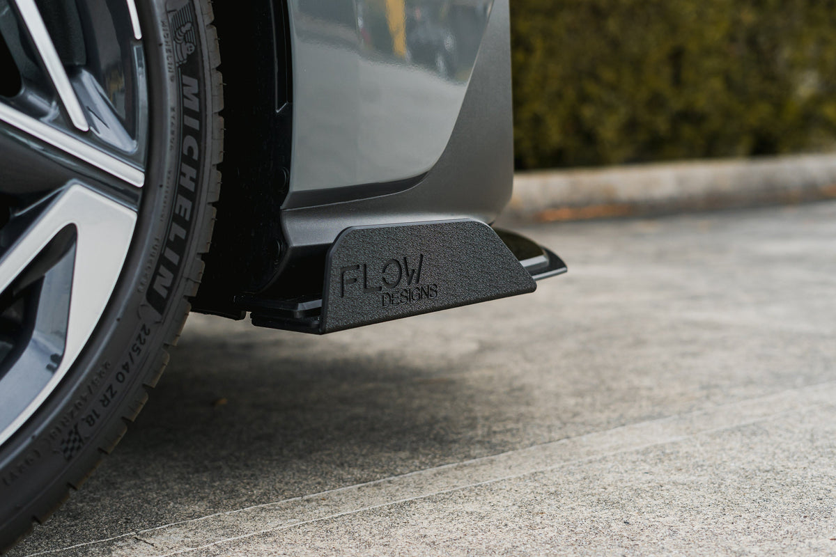 i30N-Line Hatch PDe.V6 FL 2024+ Front Lip Splitter Winglets (Pair)