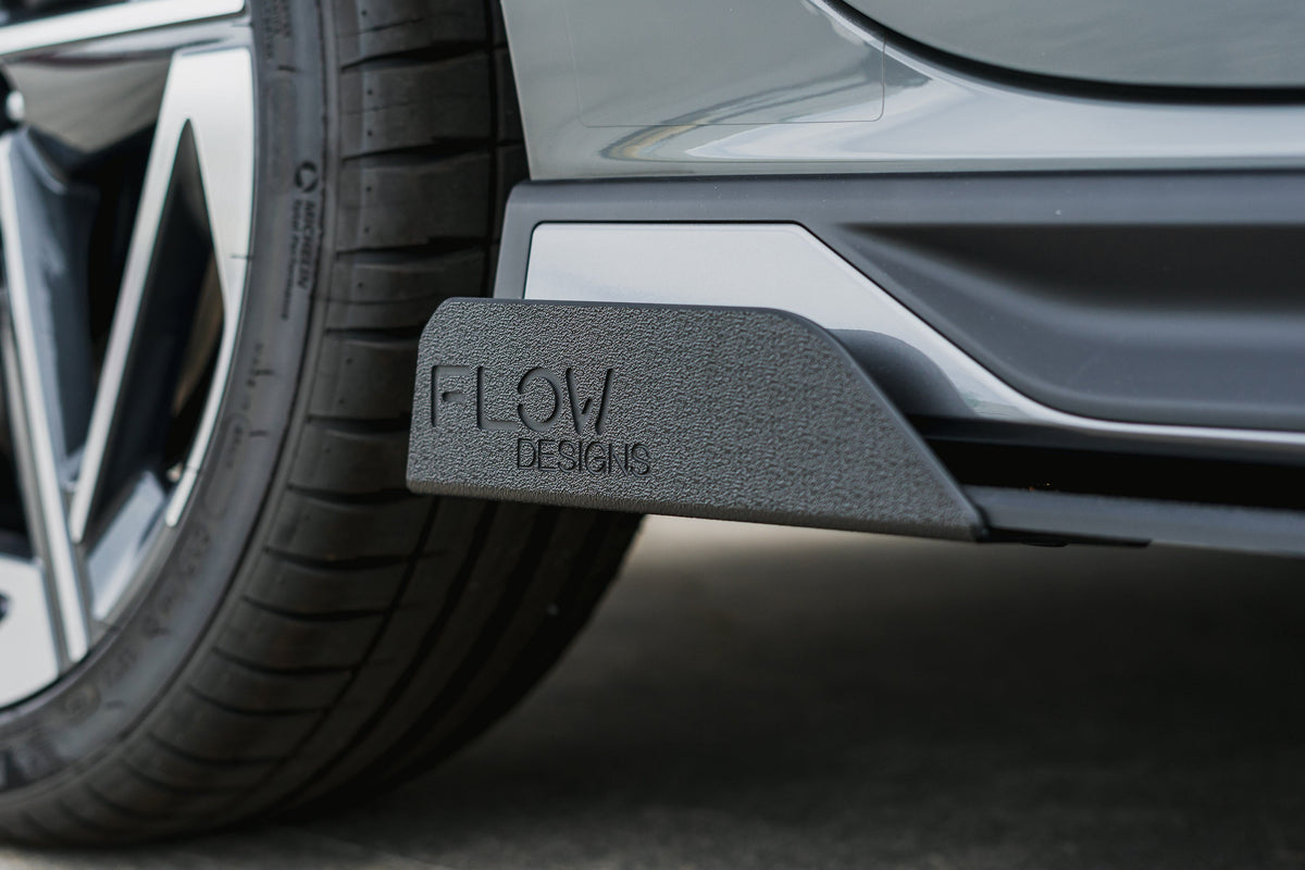 i30N-Line Hatch PDe.V6 FL 2024+ Side Skirt Splitter Winglets (Pair)