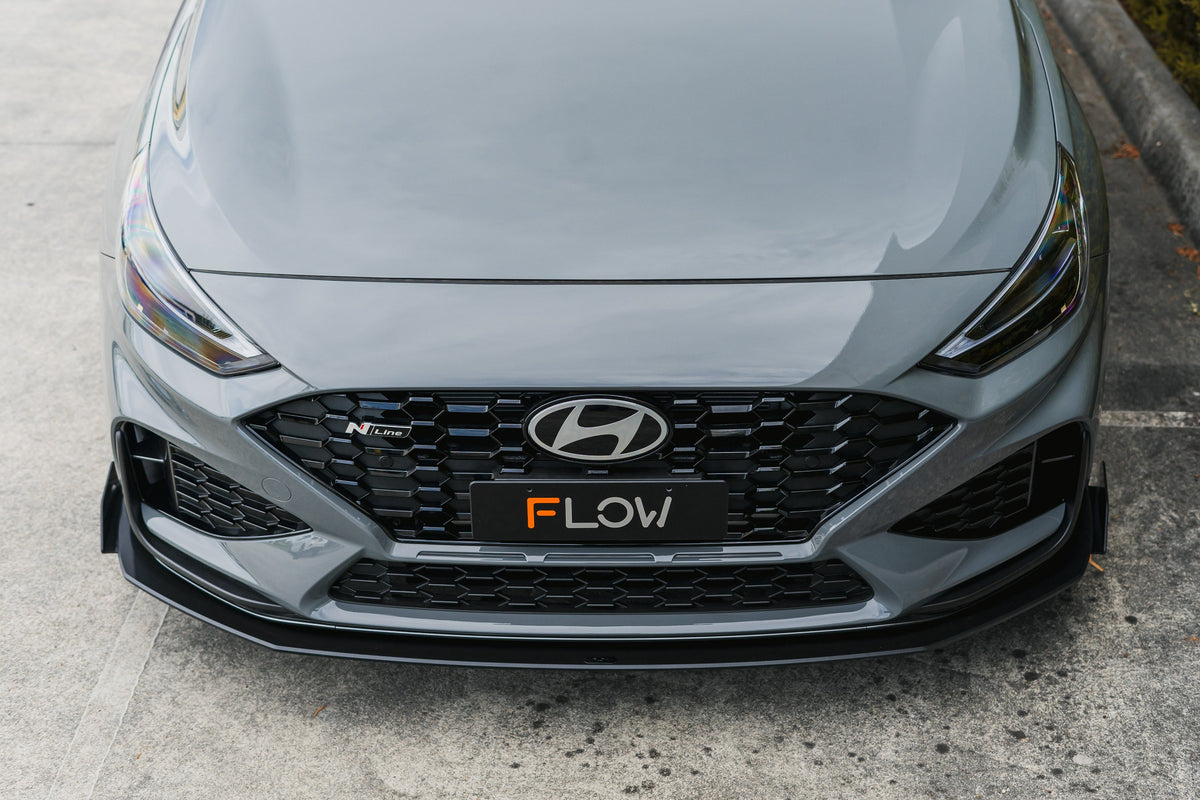 i30N-Line Hatch PDe.V6 FL 2024+ Front Lip Splitter Winglets (Pair)