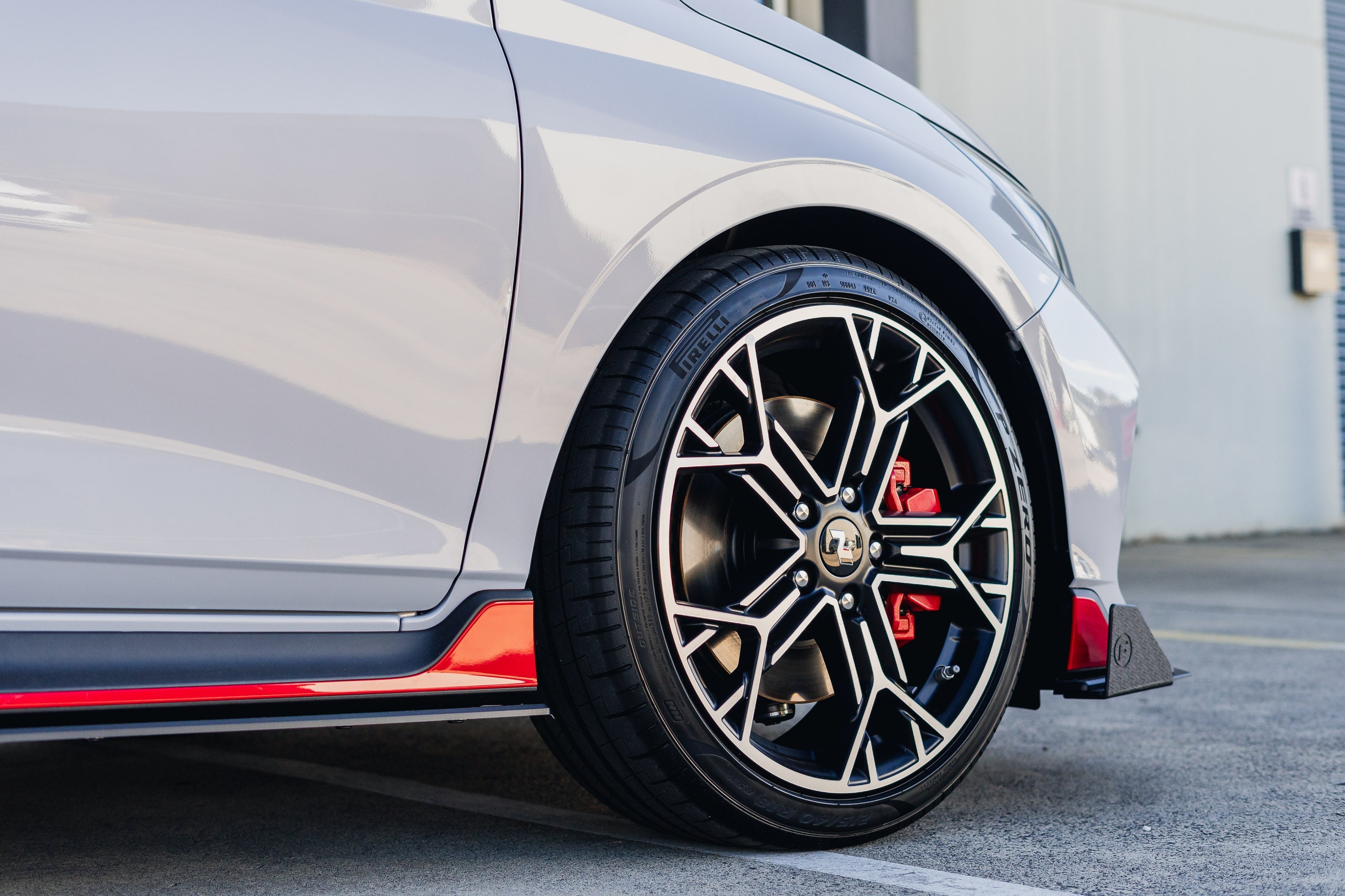 EX-DISPLAY - i20 N BC3 Pre-Facelift / Facelift - Side Skirt Splitters (Pair) - GLOSS BLACK