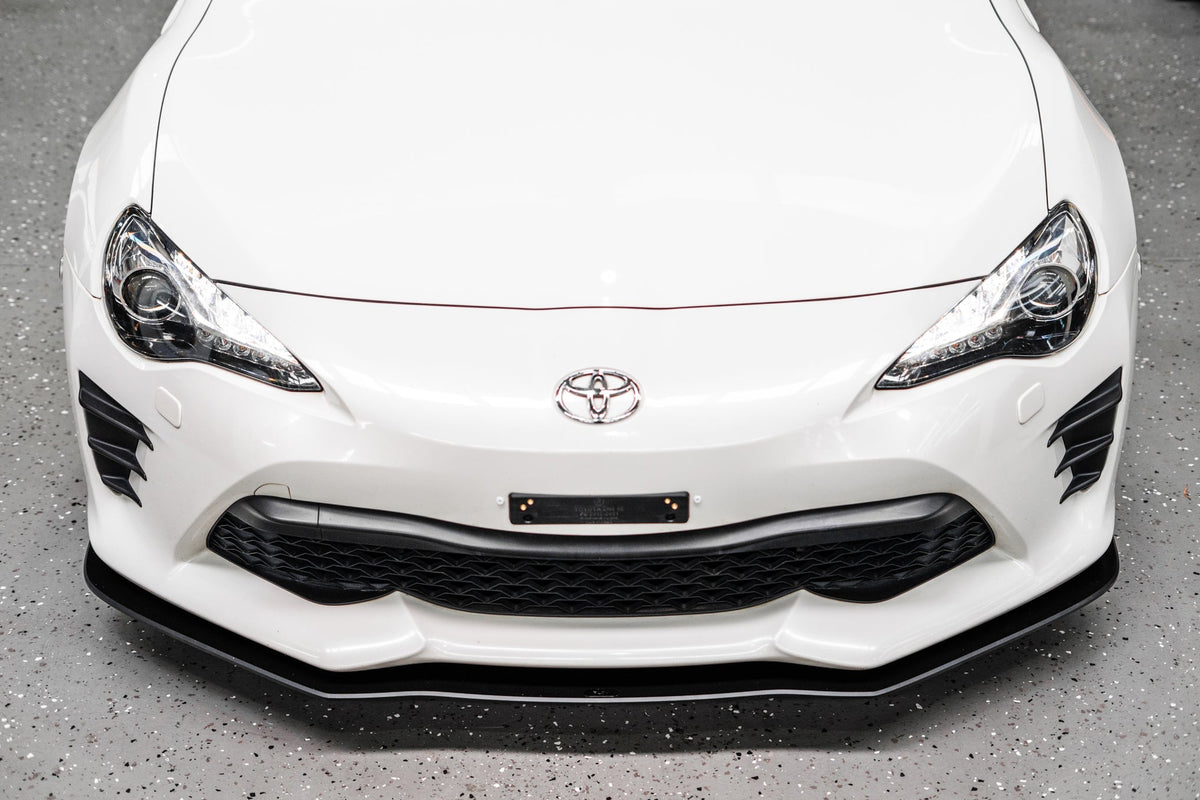 Toyota 86 (Facelift) Front Lip Splitter V1 (Without Support Rods)