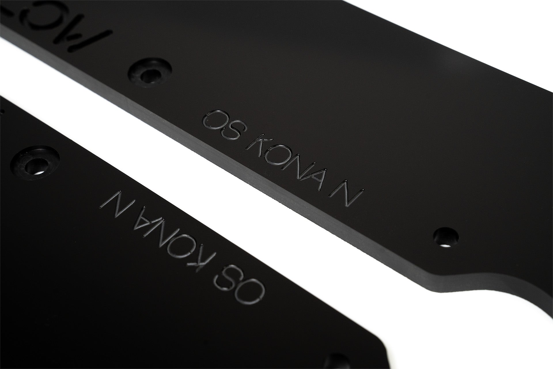 RETURNED STOCK - Kona N Side Skirt Splitters (Pair) - GLOSS BLACK
