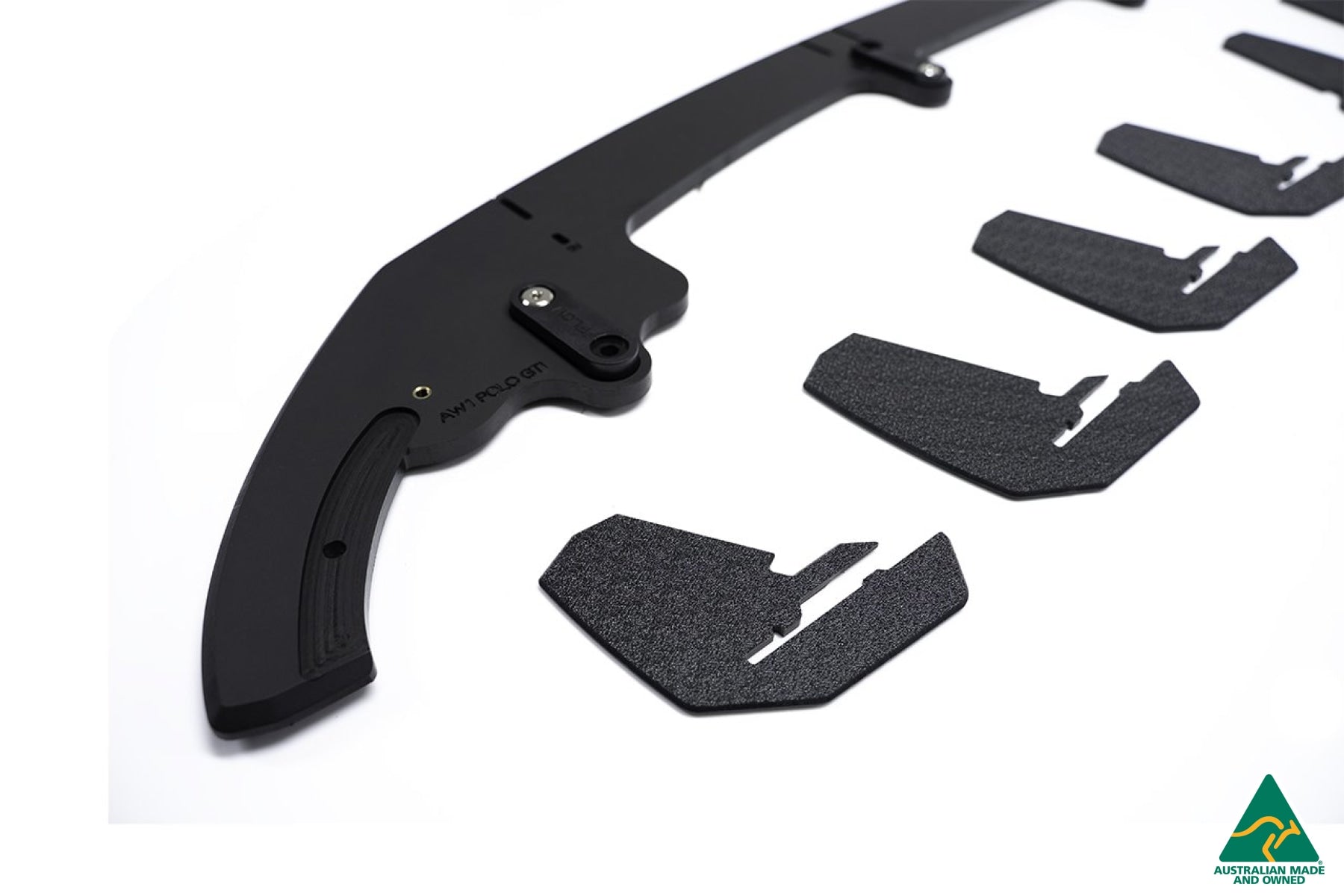 DISCONTINUED SANDED MATTE FINISH - AW Polo GTI Flow-Lock Rear Diffuser