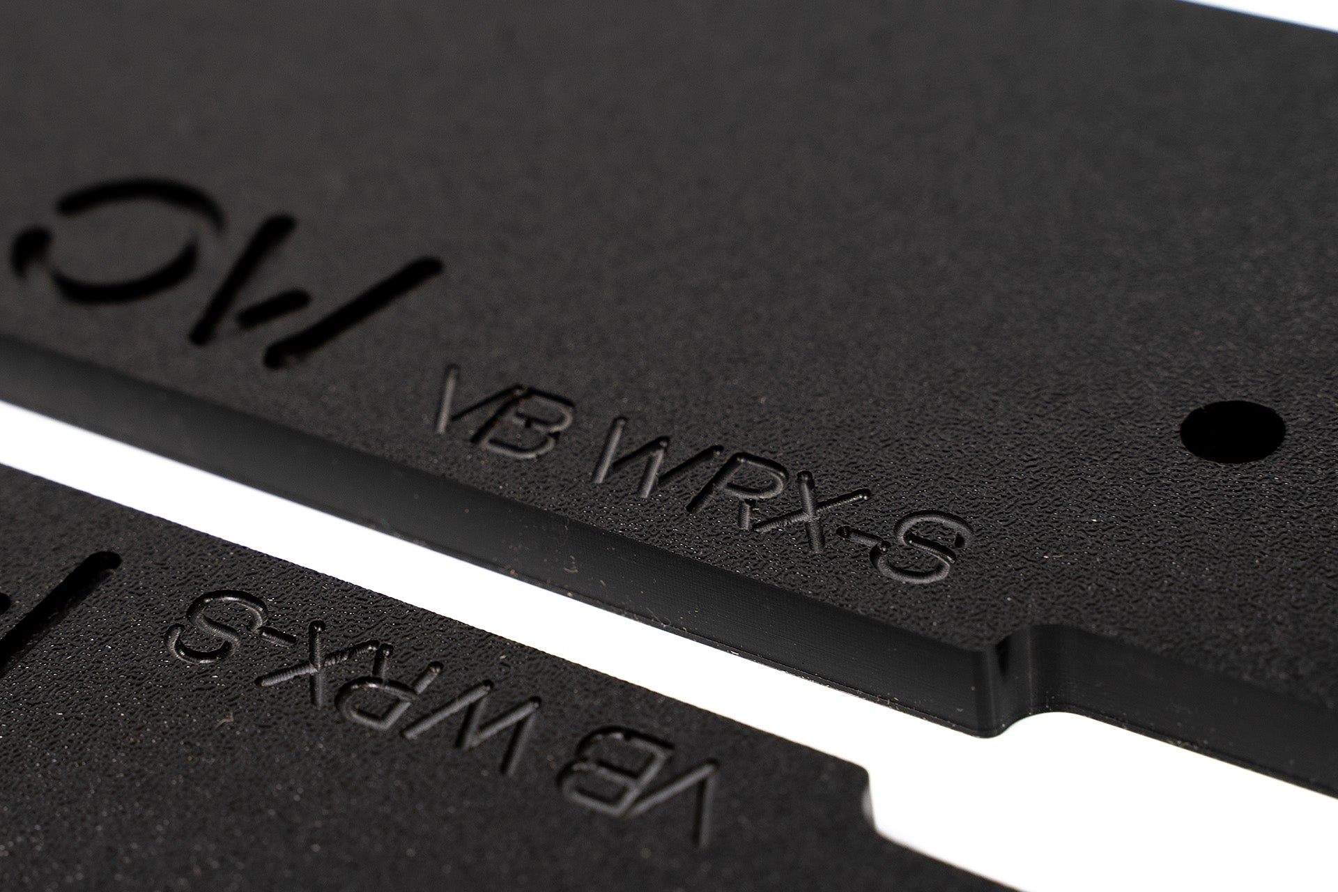 EX-DISPLAY - VB WRX Side Skirt Splitters (TEXTURED: Pair)