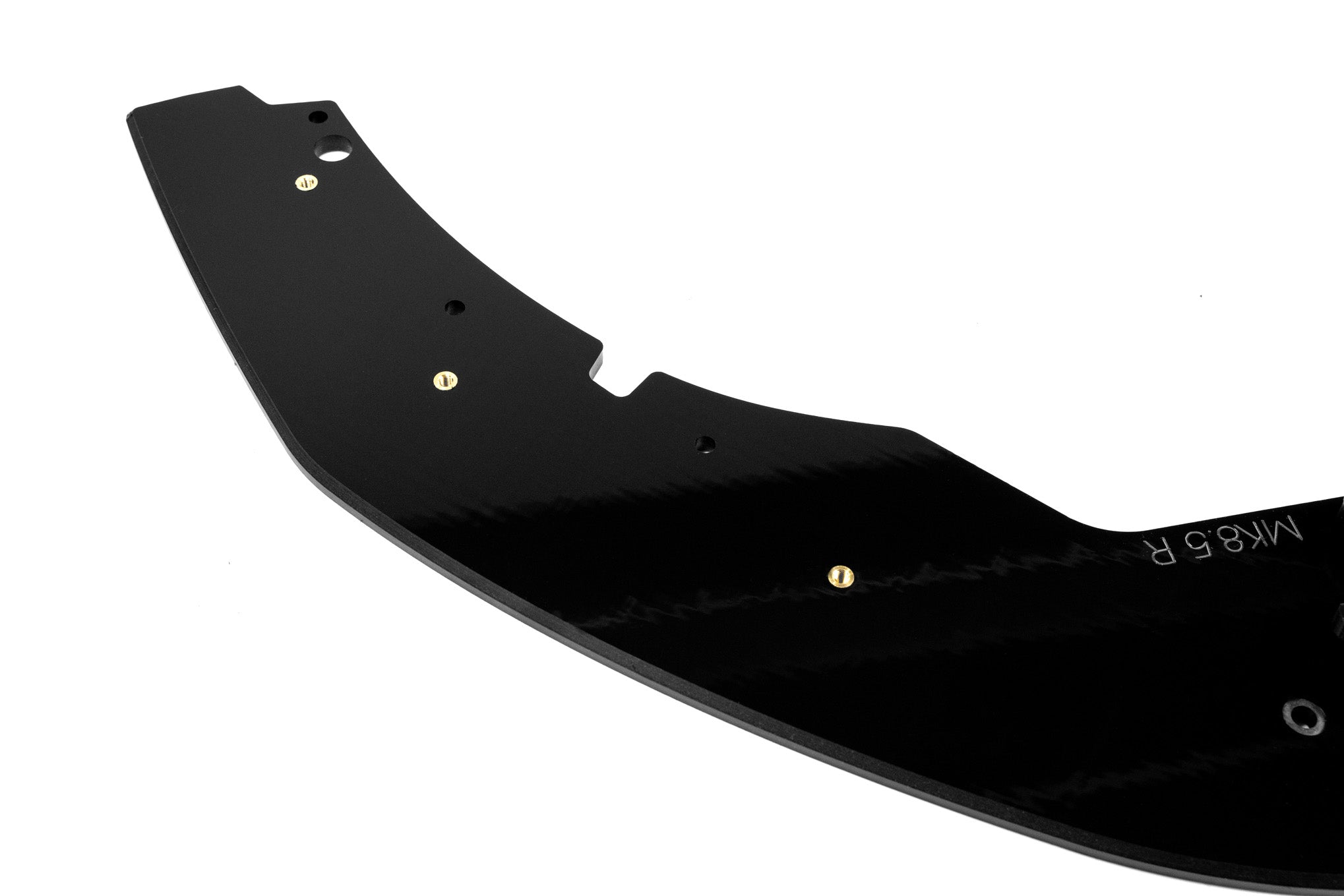 MK8.5 Golf R Chassis Mounted Front Lip Splitter