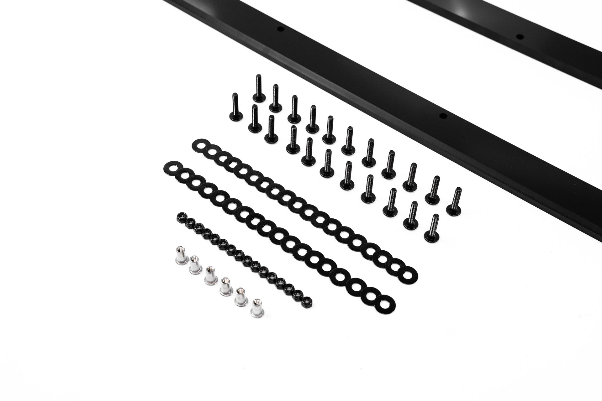 DEMO STOCK - MK8 Golf GTI Side Skirt Splitters (Pair) - GLOSS BLACK