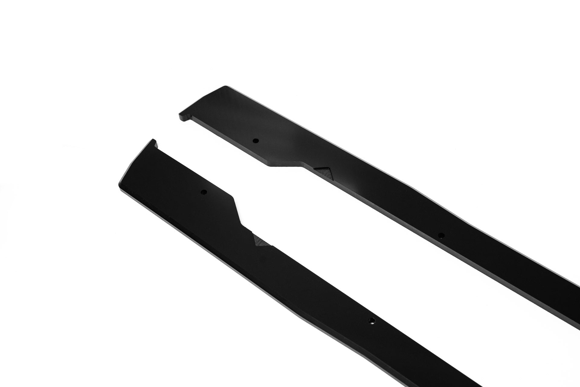 DEMO STOCK - MK8 Golf GTI Side Skirt Splitters (Pair) - GLOSS BLACK