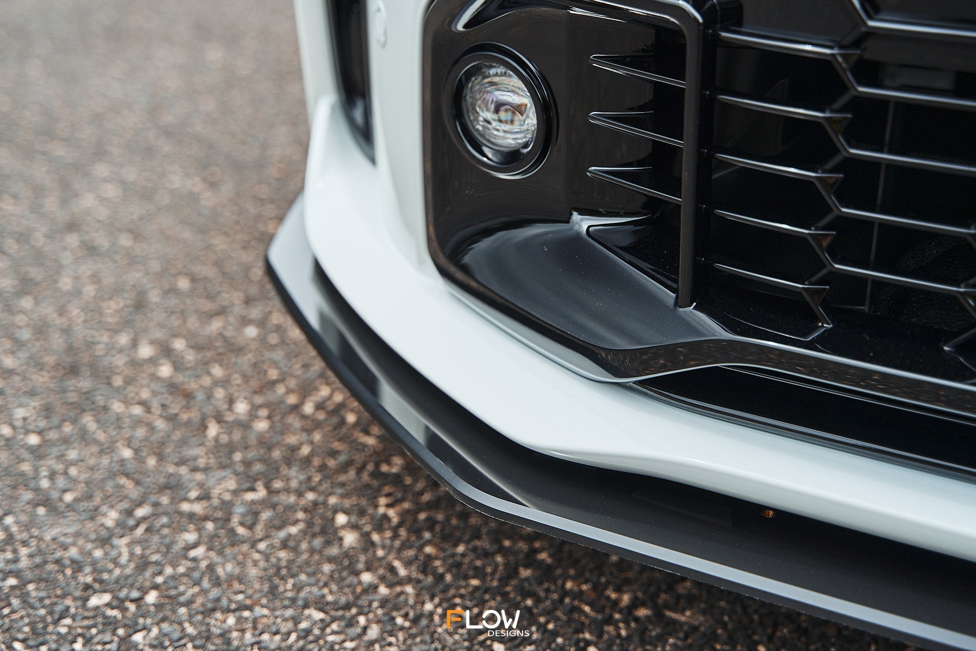 RETURNED STOCK - Corolla GR Chassis Mounted Front Lip Splitter (GLOSS)