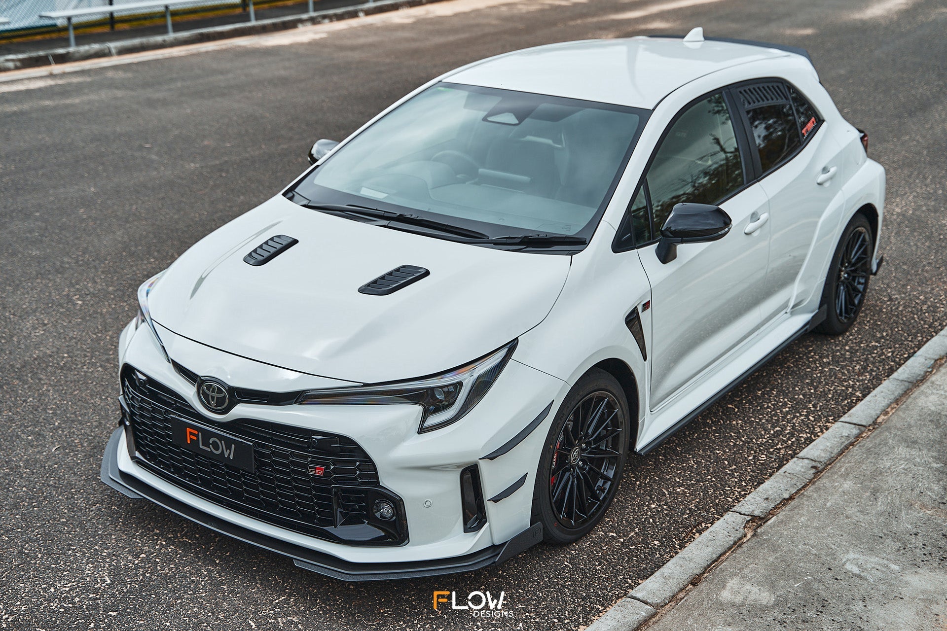 DEMO STOCK - Corolla GR Chassis Mounted Front Lip Splitter (GLOSS)