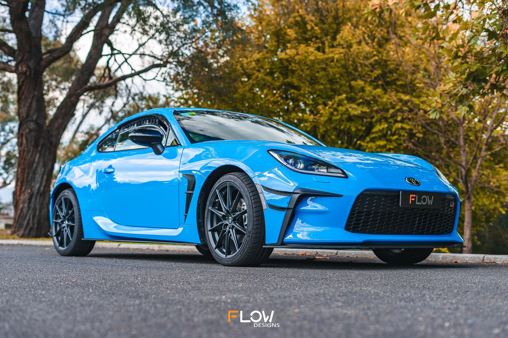 EX-DISPLAY - Toyota ZN8 GR86 / Subaru ZD8 BRZ Side Skirt Splitters (TEXTURED: Pair)