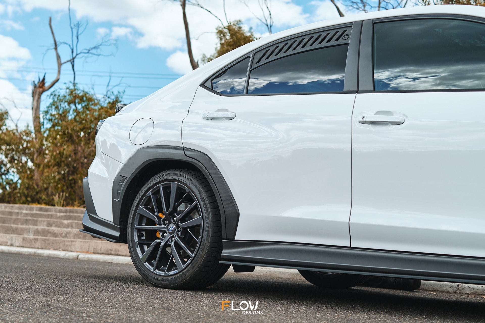DEMO STOCK - VB WRX Rear Spats (TEXTURED; Pair)