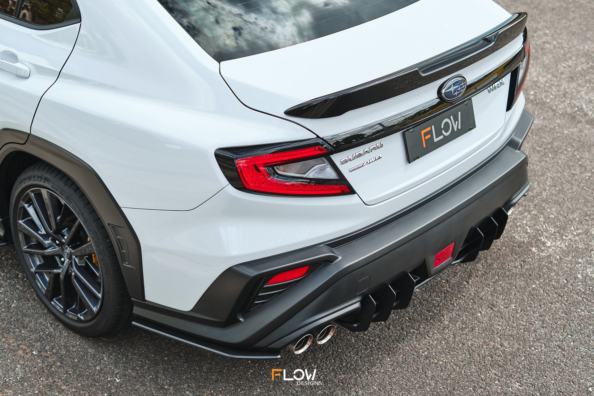 DEMO STOCK - VB WRX Rear Spats (TEXTURED; Pair)