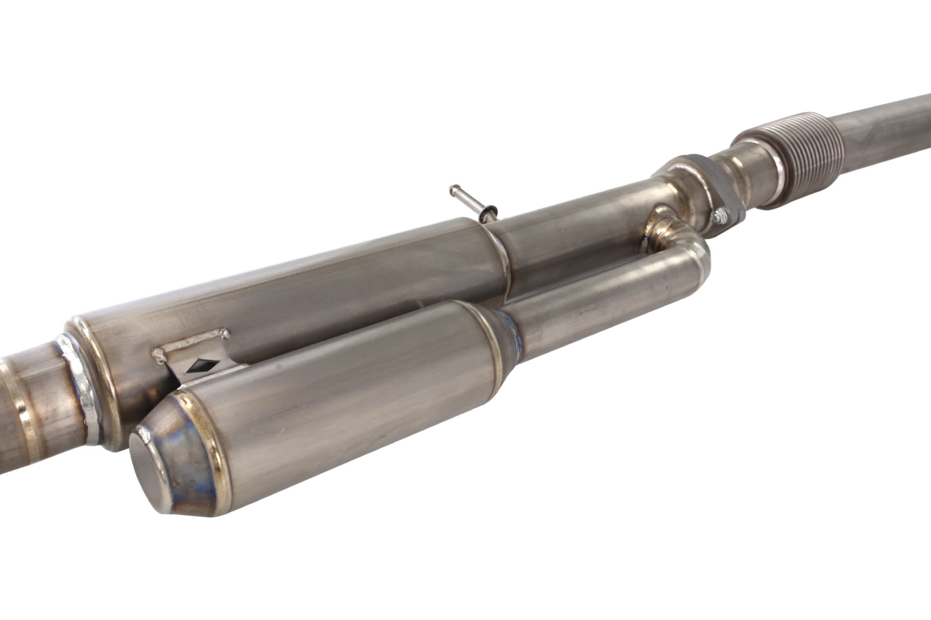 Toyota Yaris GR Titanium Cat Back System with Stainless Tips