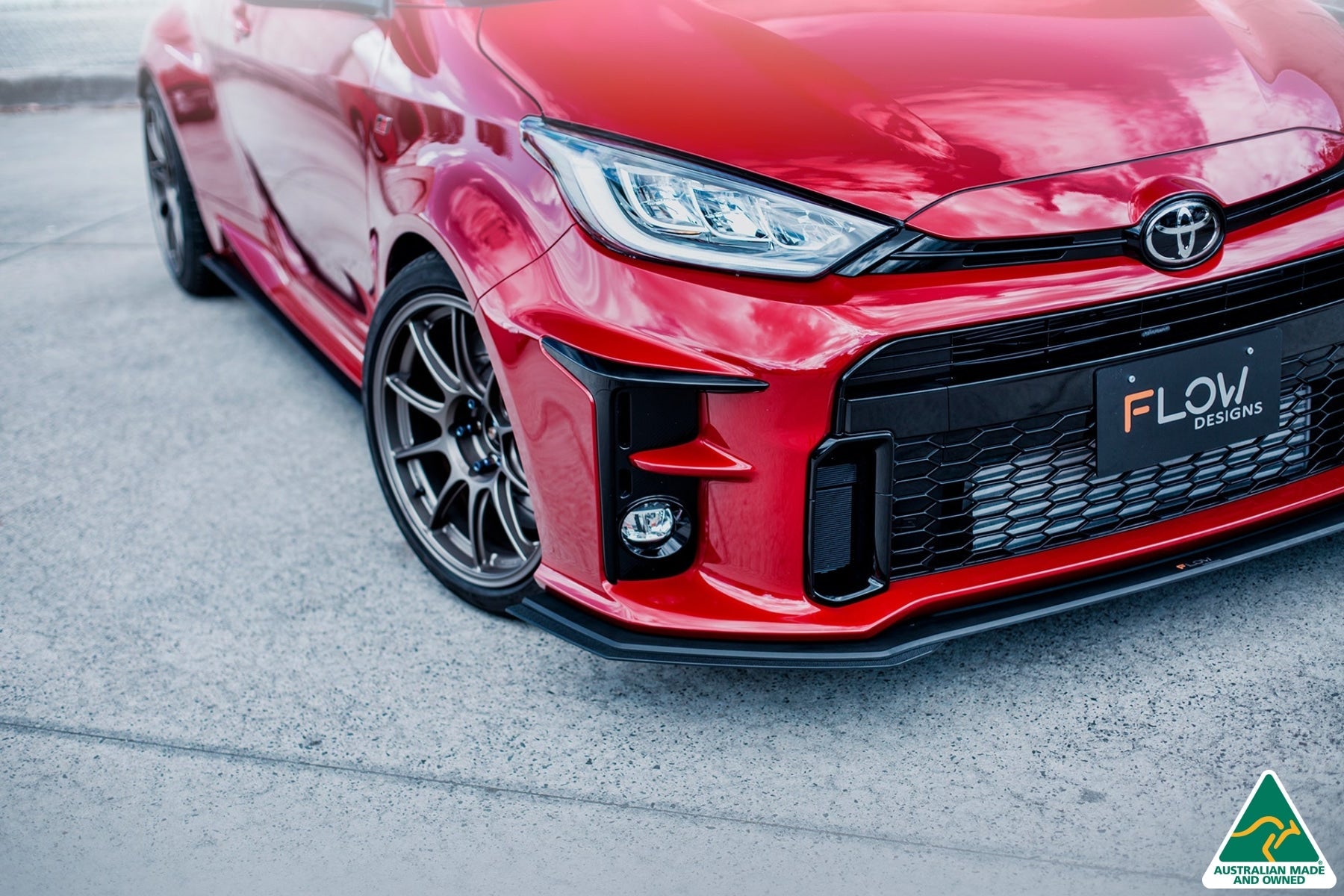 Yaris GR Gen1 Front Lip Splitter Extensions (Pair)