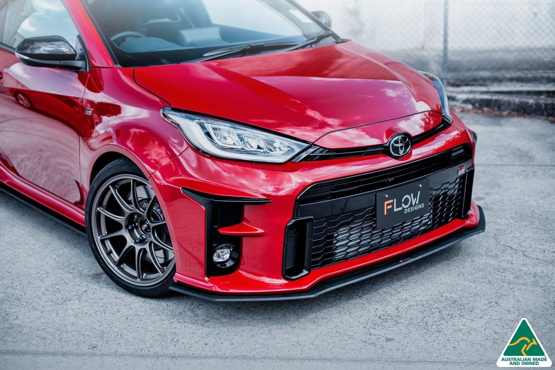 Yaris GR Gen1 Front Lip Splitter & Bumper Reinforcement Plate