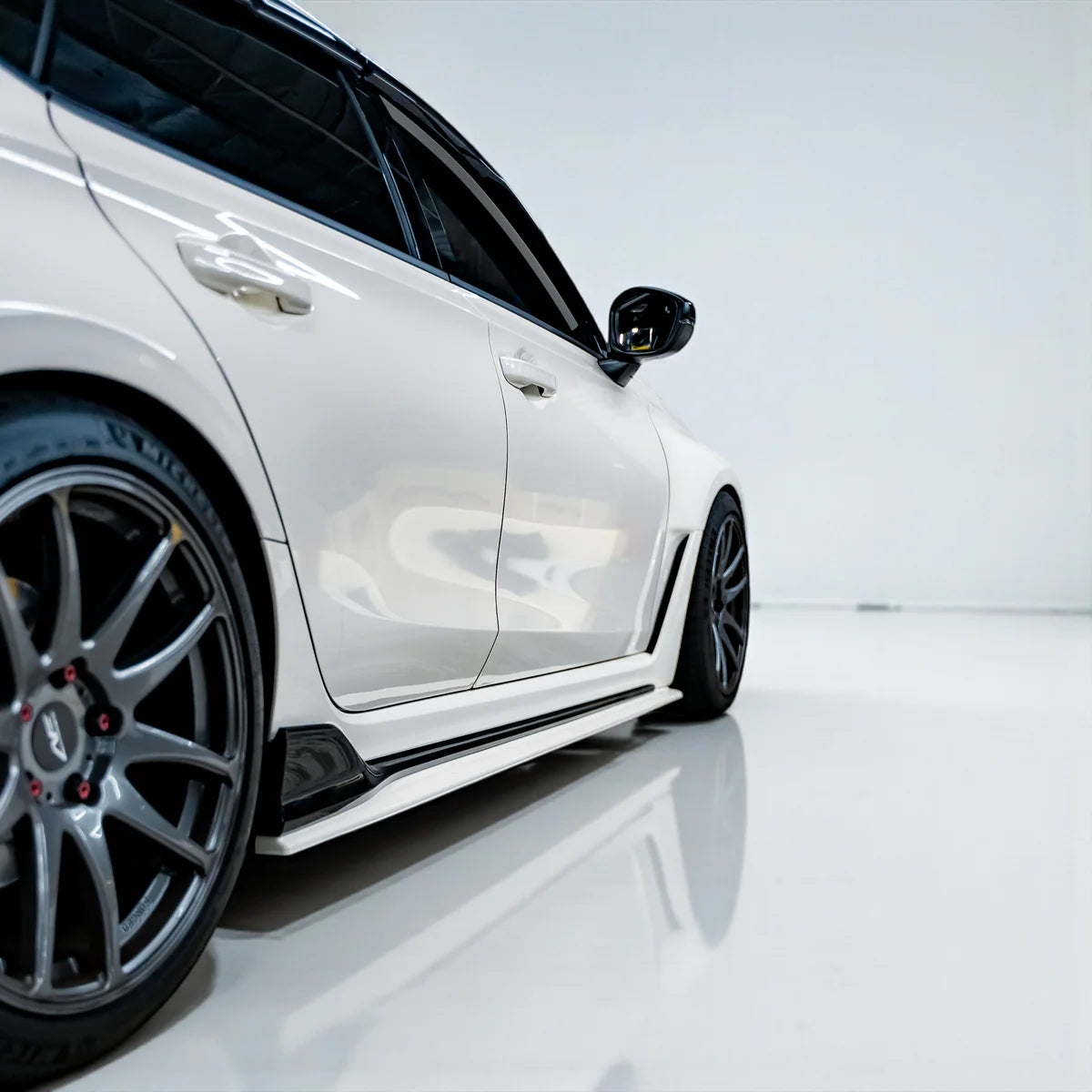 AFD S-Spec (V2) Side Skirts / Under Spoilers for Honda Civic Type R (FL5) 2023-2027