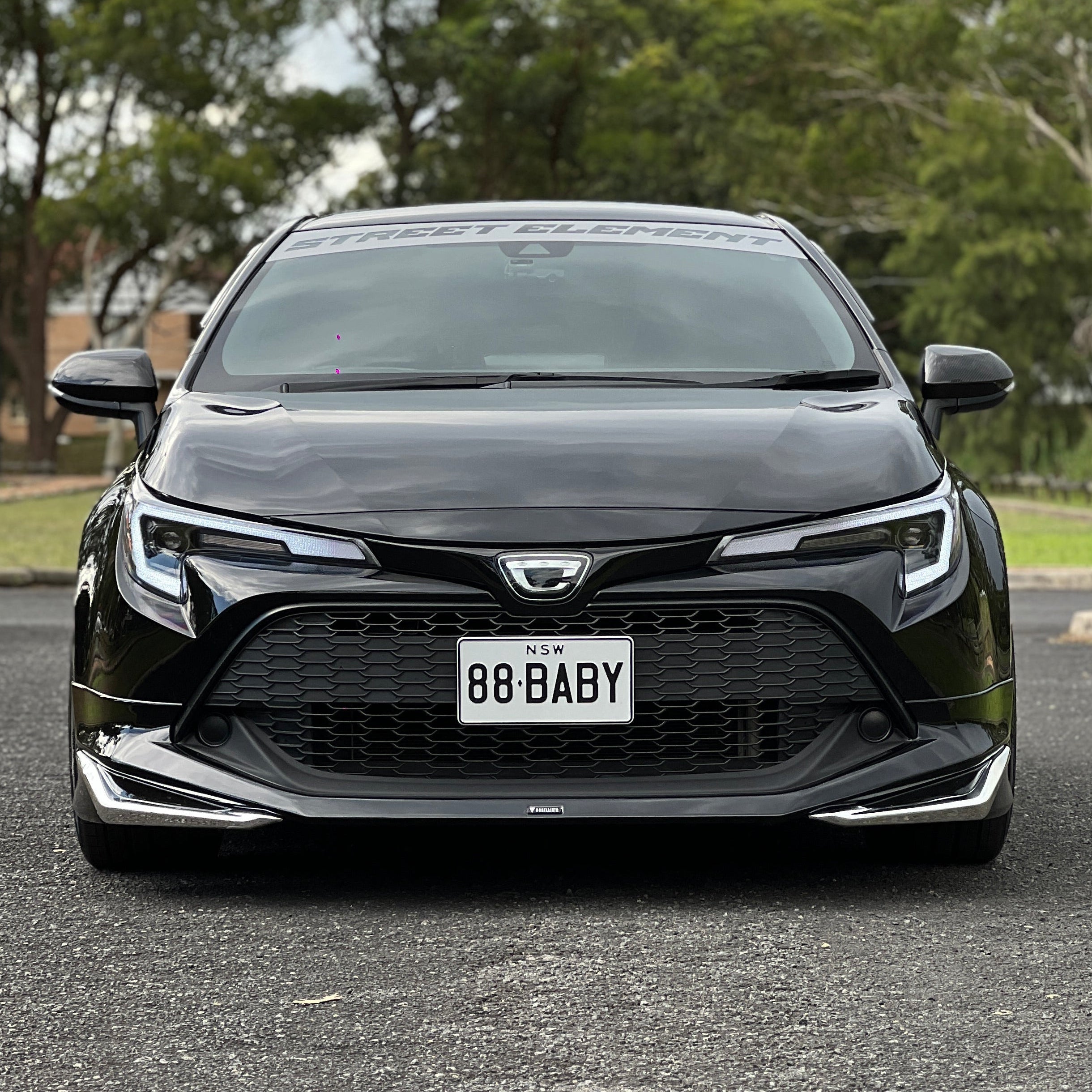 CraftC Performance JDM-Spec Front Grille with Emblem for Toyota Corolla Hatch (E210) 2019-2026