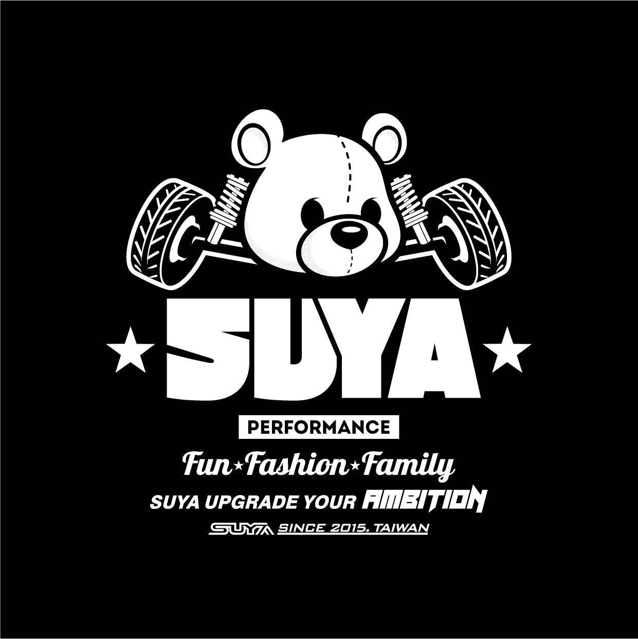 SUYA Car Vinyl Stickers / Decals - "SUYA Wheel"