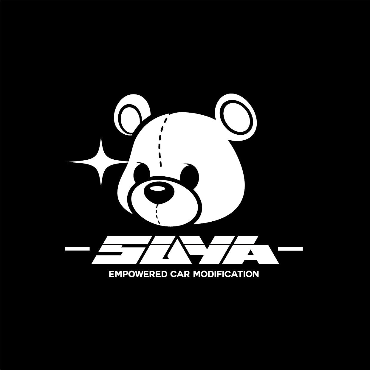 SUYA Car Vinyl Stickers / Decals - "SUYA Bear"