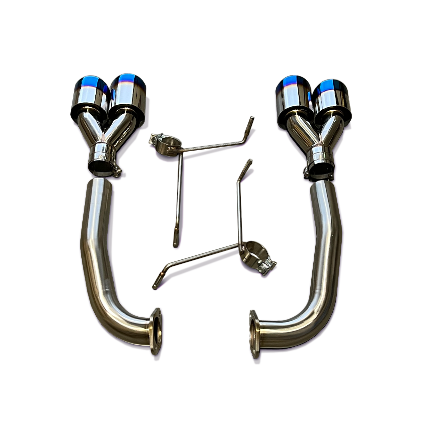 AFD Stainless Steel Double Wald 4" Axle Back Exhaust for Subaru WRX (VB) 2022-2025