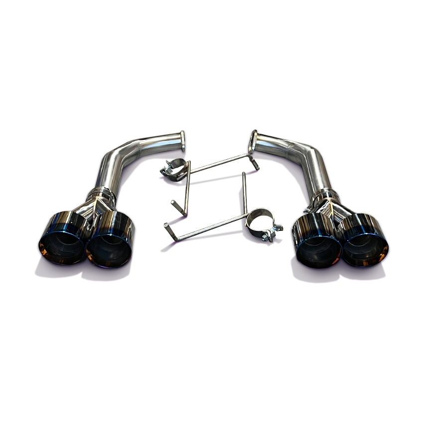 AFD Stainless Steel Double Wald 4" Axle Back Exhaust for Subaru WRX (VB) 2022-2025