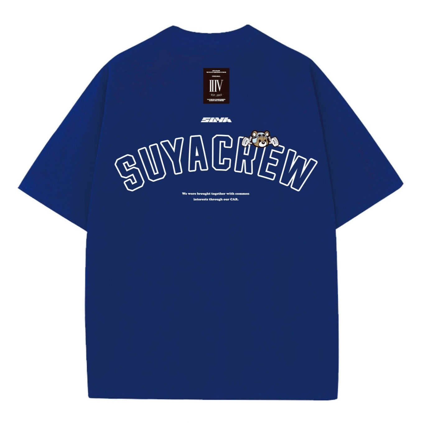 SUYA Apparel (Exclusive SBM '24 Collection) Navy Blue Crew T-Shirt