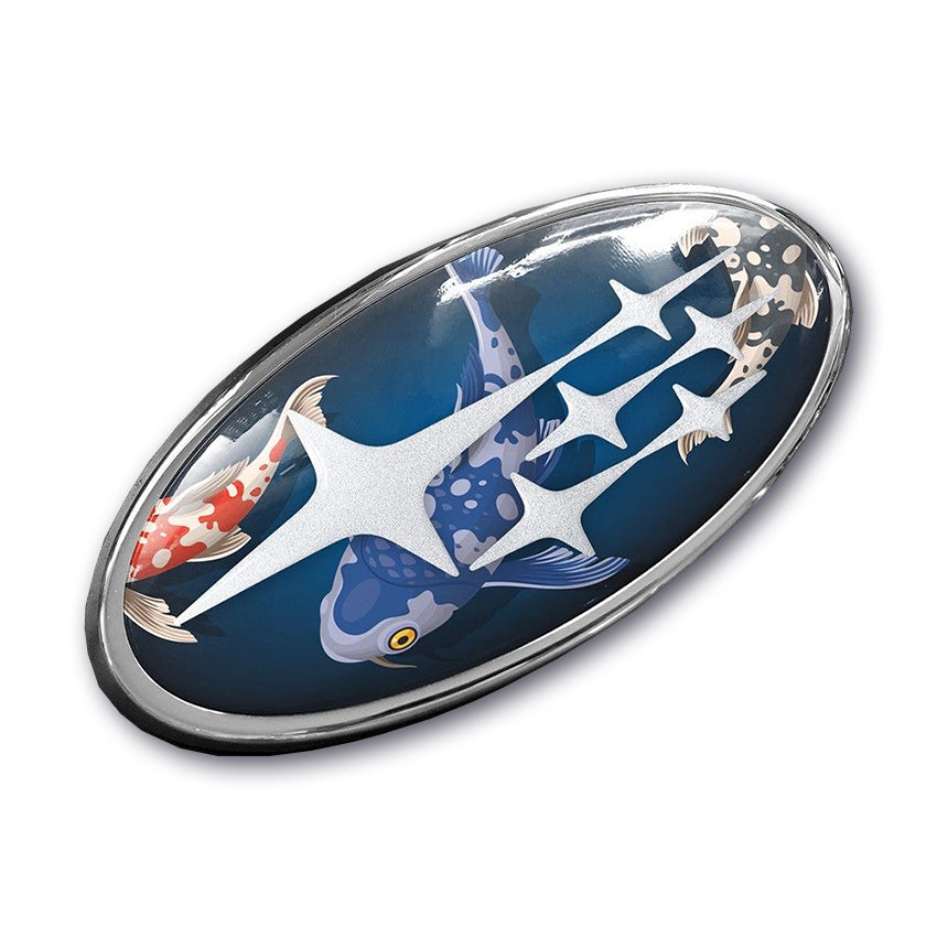 SUYA 3D Badge Stickers / Emblem Overlays (Classic Collection) for Subaru BRZ / Levorg / WRX & Other Models