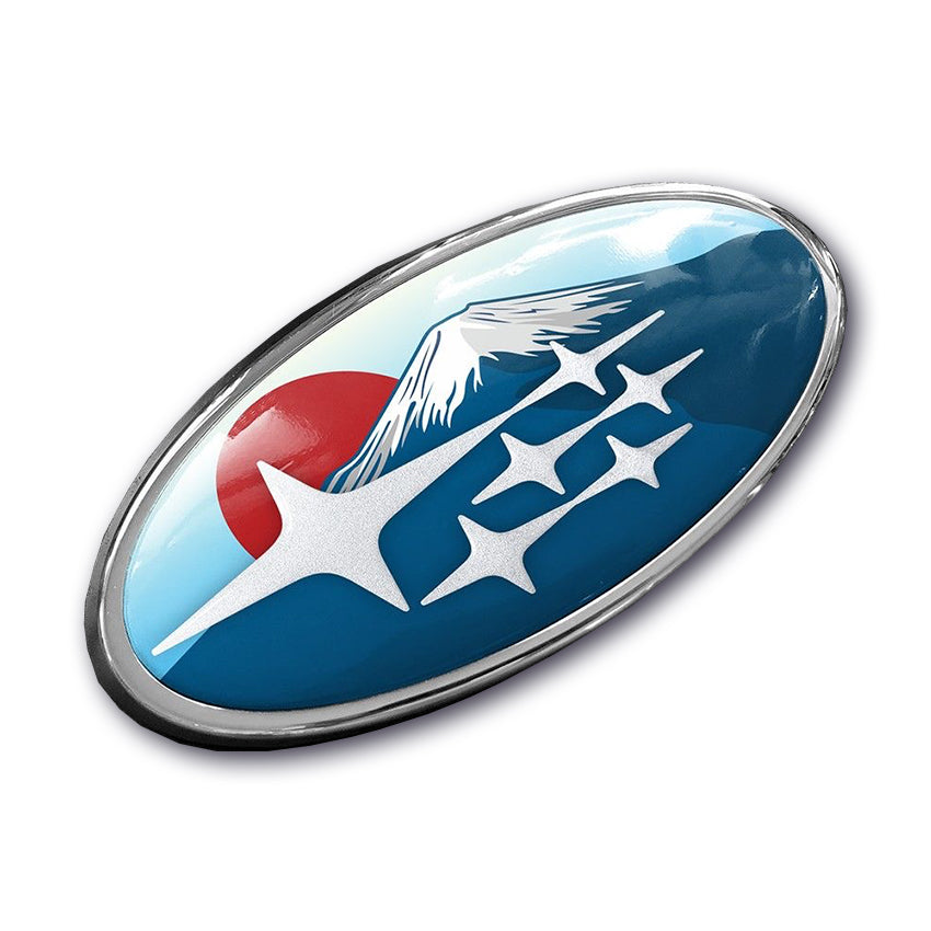 SUYA 3D Badge Stickers / Emblem Overlays (Classic Collection) for Subaru BRZ / Levorg / WRX & Other Models