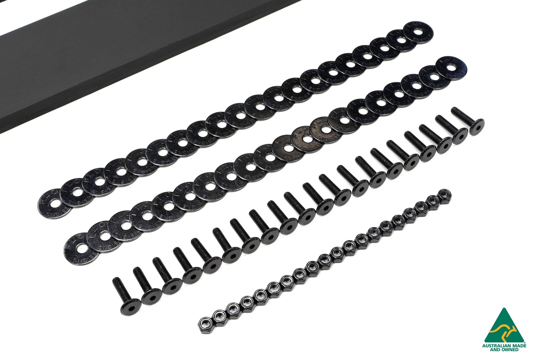 EX-DISPLAY - Lancer Evolution X Side Skirt Extension Splitters (Pair) - GLOSS BLACK