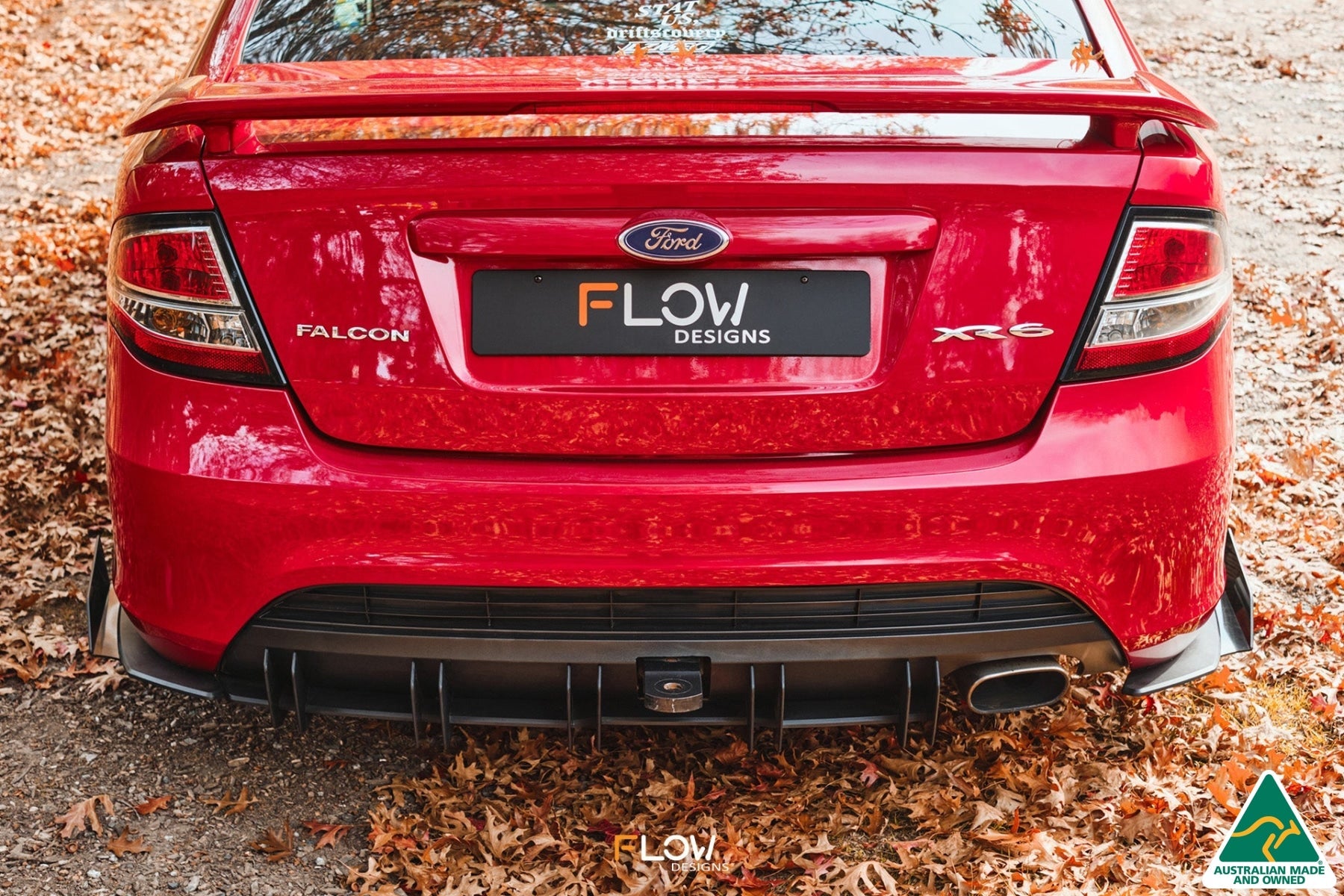DISCONTINUED SANDED MATTE FINISH - MK1 Falcon FG Flow-Lock Rear Diffuser