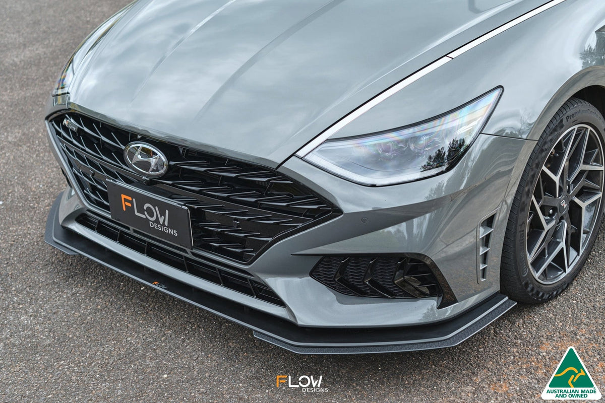 DN8 Sonata N Line 2020-2023 Front Lip Splitter Extensions (Pair)