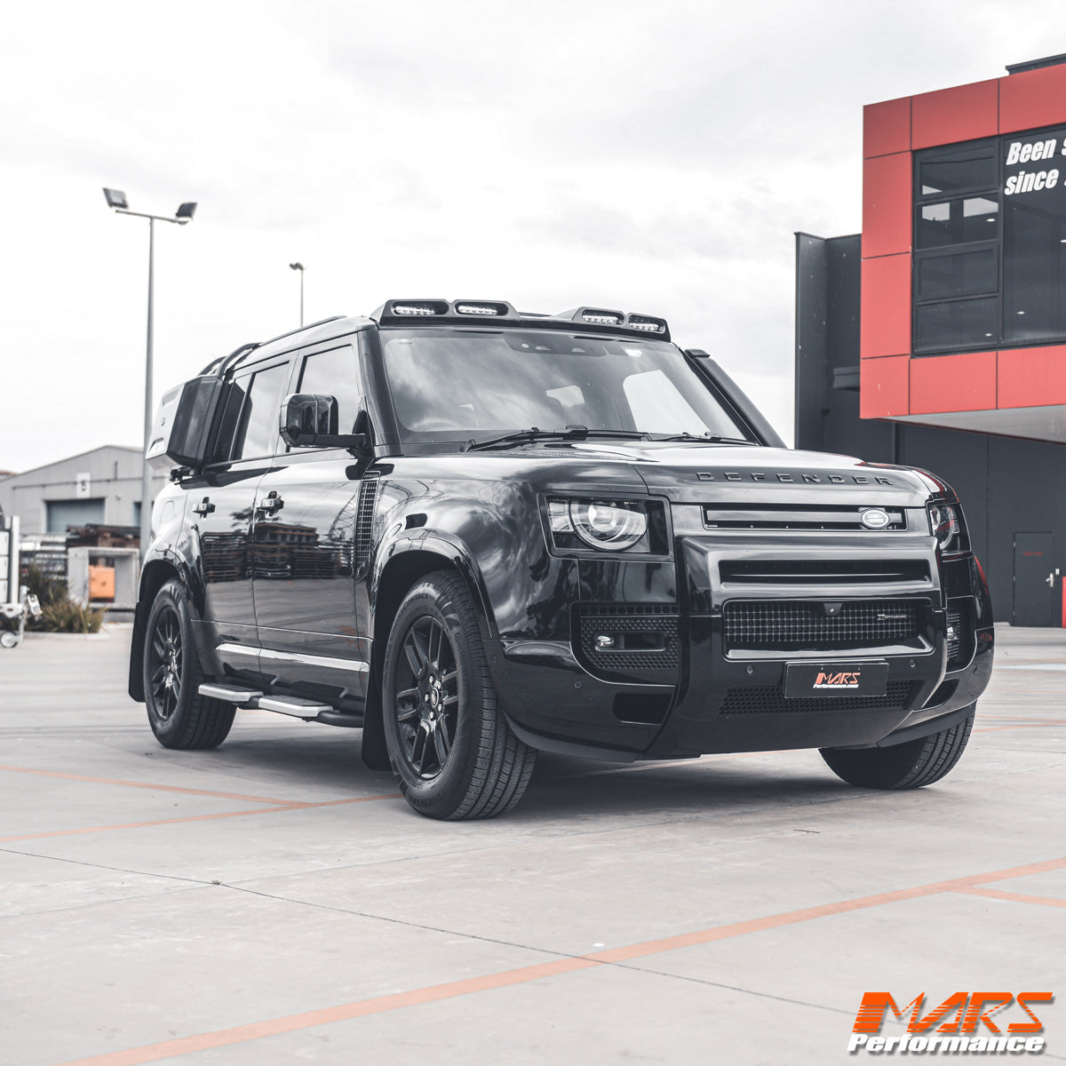 Gloss Black Front Bumper Grill Guard Bull Bar A Frame Protection for Land Rover Defender L663 90 110 130 2020-2024