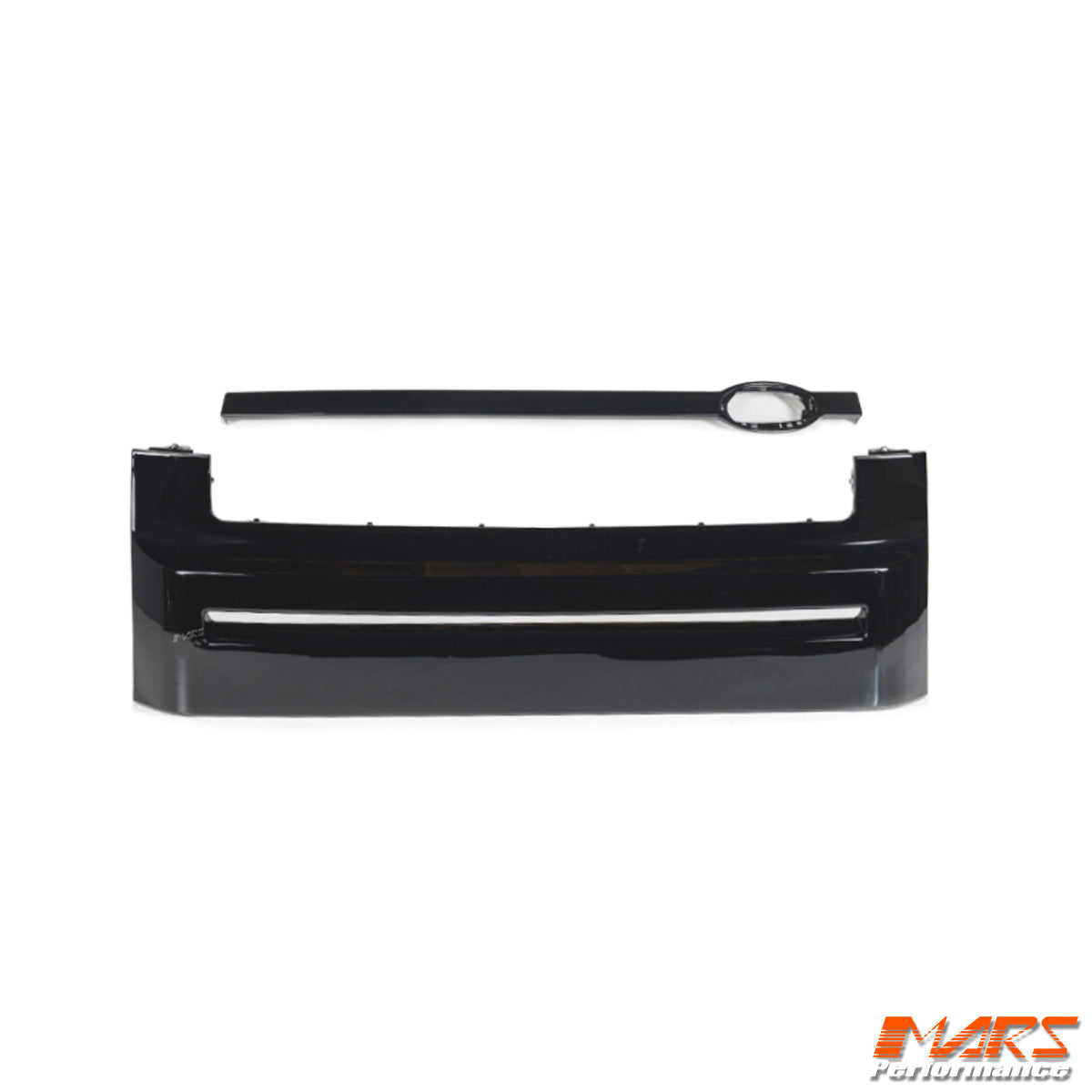 Gloss Black Upper Bumper Replacement Grill Cover Trim Bodykits for Land Rover Defender L663 90 110 130 2020-2024