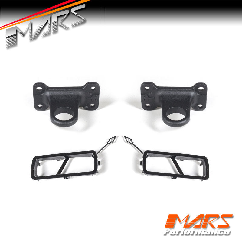 Black rear reinforcement Mounted Tow bar hook for Land Rover Defender L663 90 110 130 2020-2024