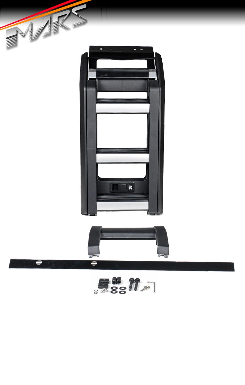 Side Folding Deployable Telescopic Ladder Step for Land Rover Defender L663 90 110 130 Bodykit 2020-2025