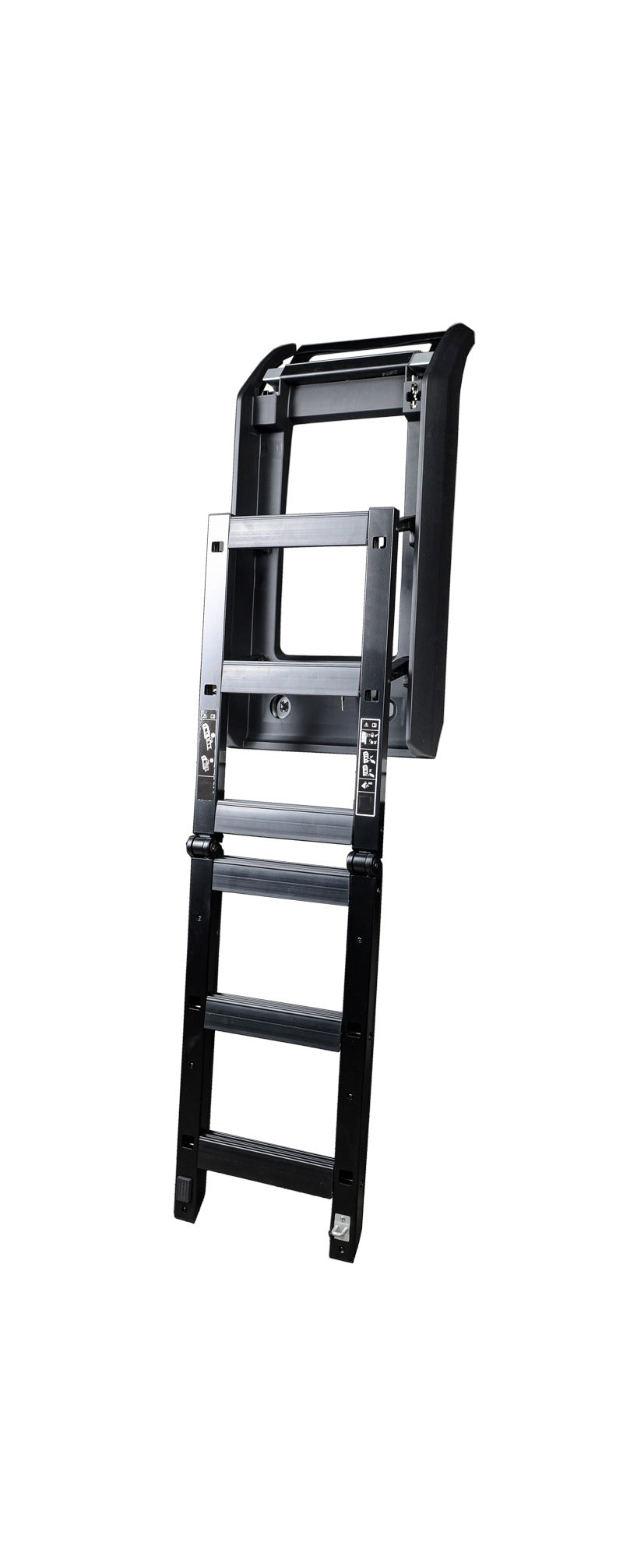 Side Folding Deployable Telescopic Ladder Step for Land Rover Defender L663 90 110 130 Bodykit 2020-2025