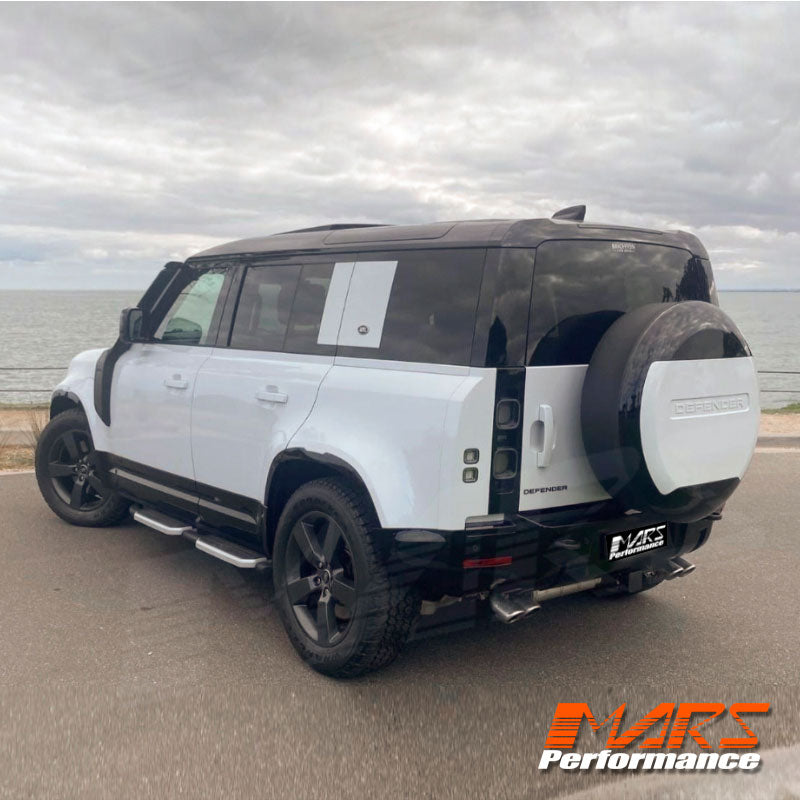 Matt Black Raised Side Fender Air Intake Snorkel for Land Rover Defender L663 90 130 110 2020-2024