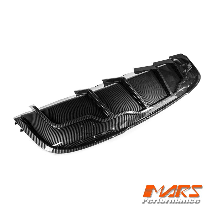 Carbon Print Aero DYNAMIC Bumper Splitters Lip Spoiler & Diffuser BodyKit for Tesla Model Y