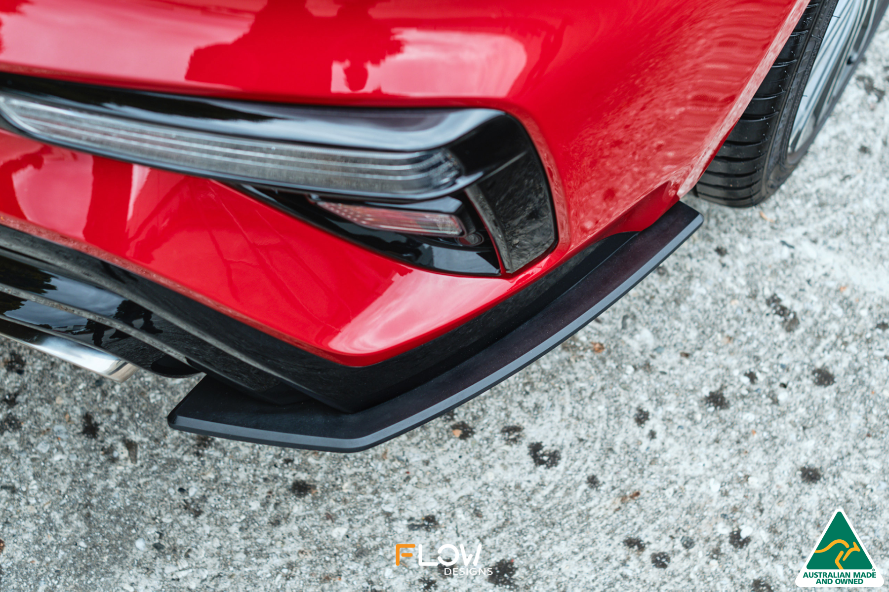DISCONTINUED SANDED MATTE FINISH - Cerato GT Hatch PFL/FL Rear Spats (Pair)