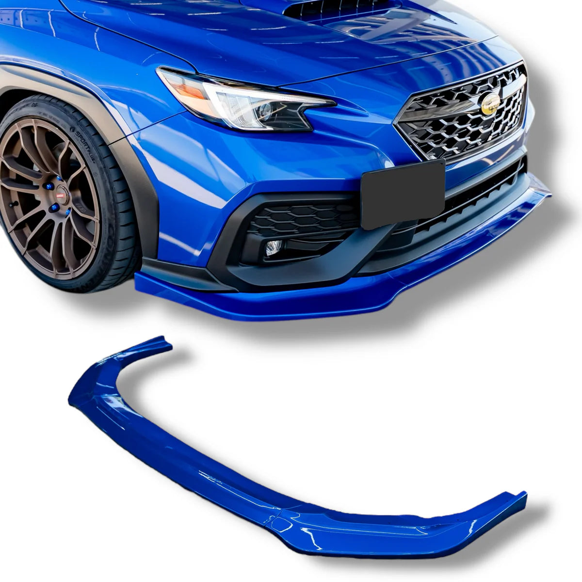 AFD GTS-Spec Front Lip / Under Spoiler (3-Piece) for Subaru WRX (VB) 2022-2026