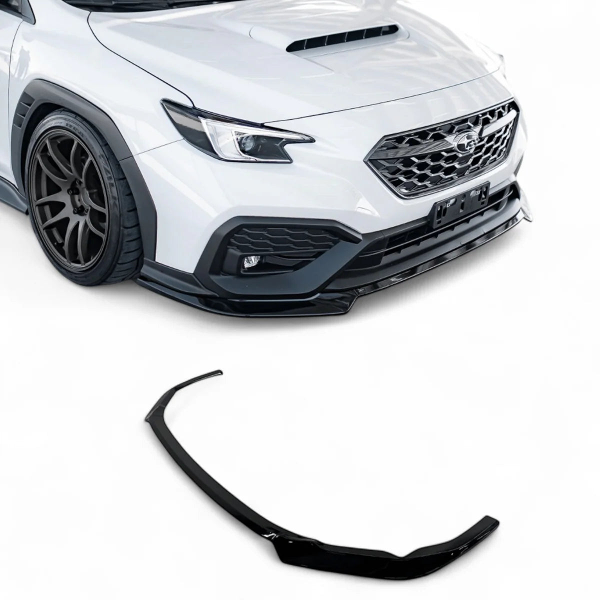 AFD S-Spec (V1) Front Lip / Under Spoiler (3-Piece) for Subaru WRX (VB) 2022-2026