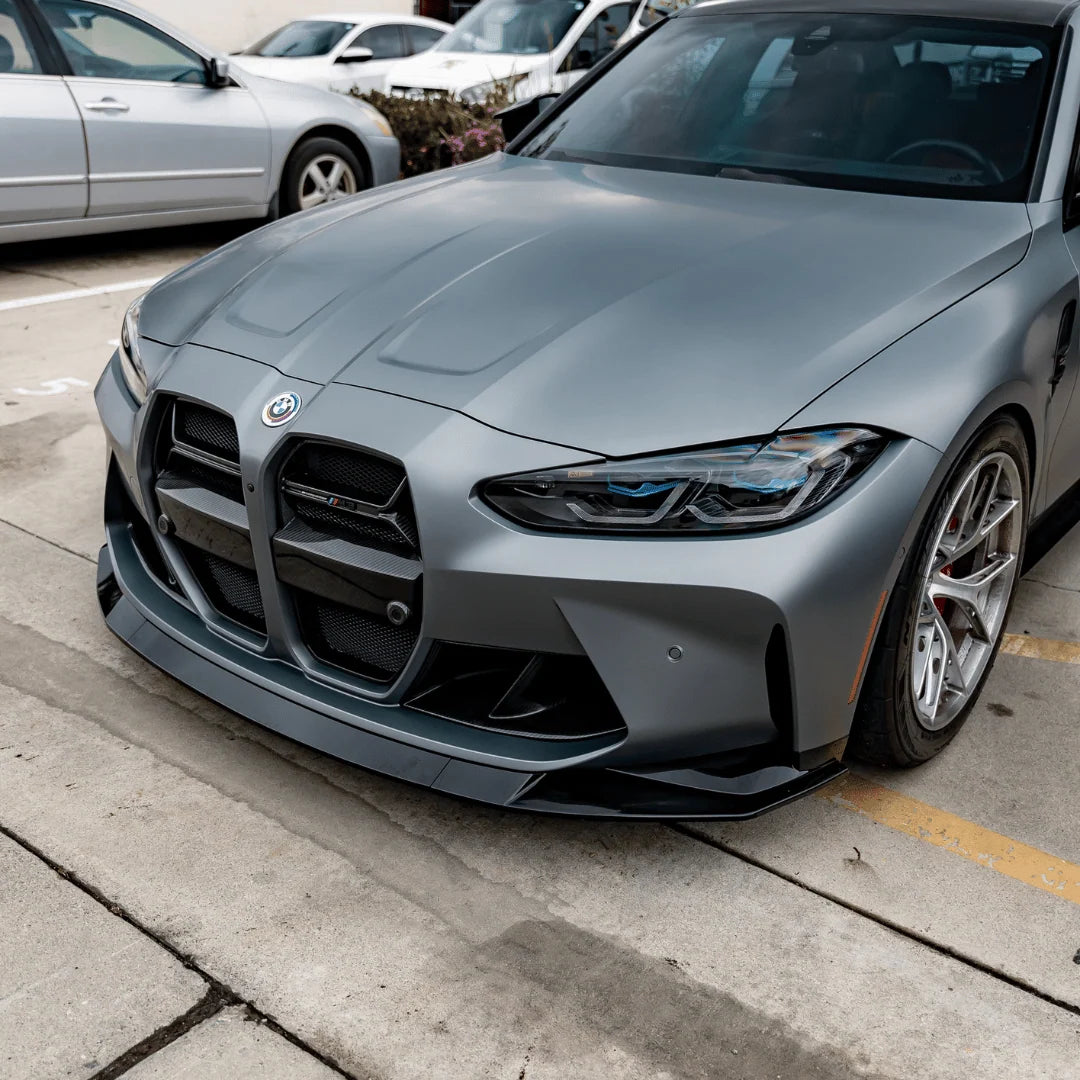 AFD GT1-Spec Front Lip / Under Spoiler (3-Piece) for BMW M3 (G80) (G81) & M4 (G82) (G83) 2020-2026