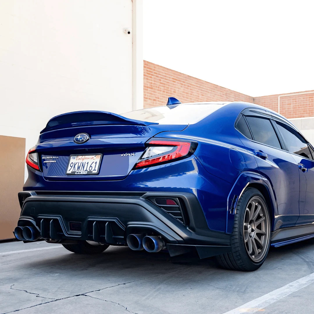 AFD S-Spec Rear Diffusers / Under Spoilers for Subaru WRX (VB) 2022-2026